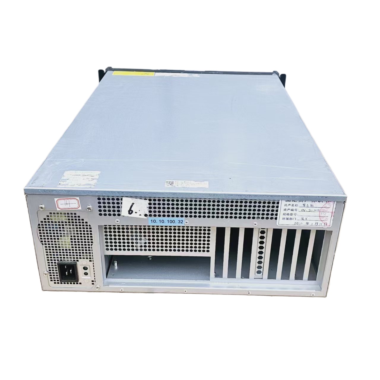 8 Gpu 4U Server Chassis - 4U Industrieel Rack Server Chassis, compatibel