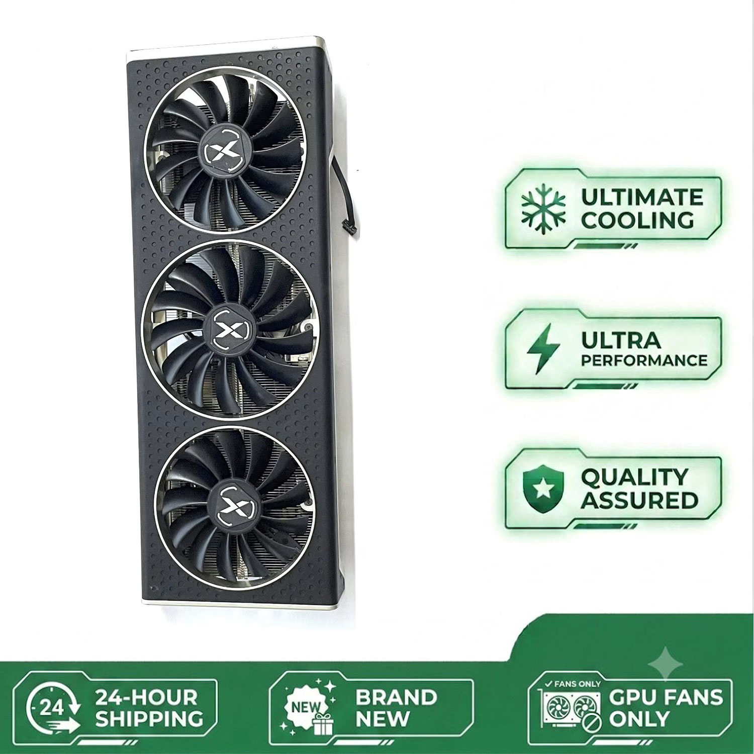 Rx 6700 Xt 12Gb Graphics Card - Grafische kaartkoeler CF9015U12D geschikt voor XFX