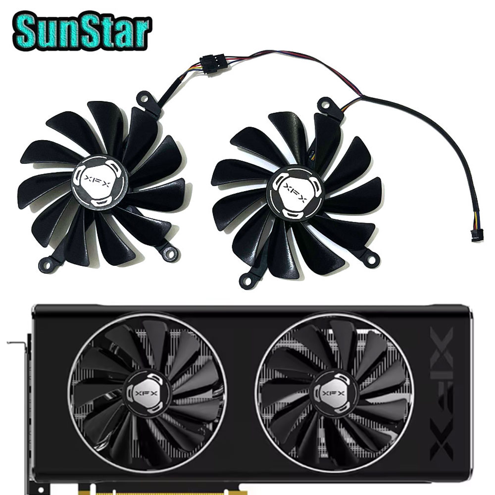 Rx 5700 Xt 8Gb Video Card - NIEUWE 1 SET 95 MM RX