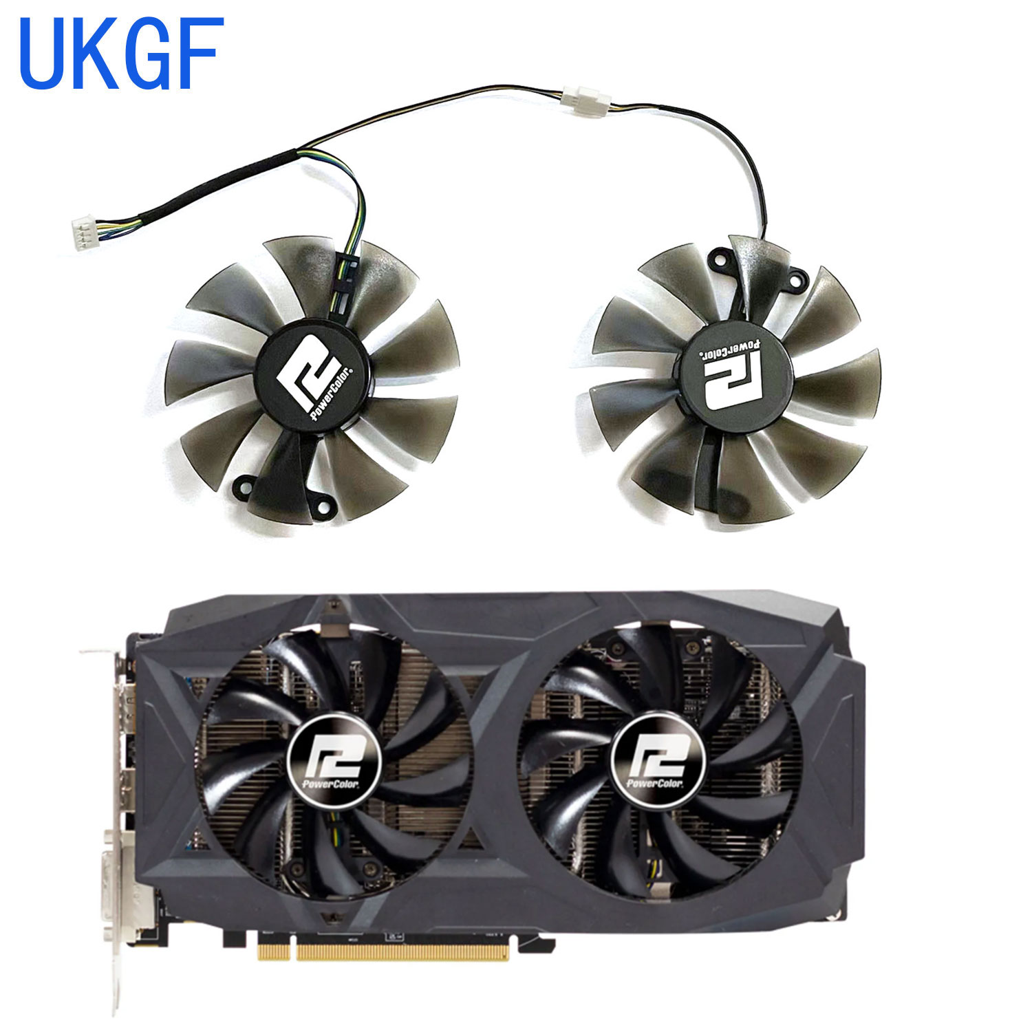 Rx 580 8Gb 2048Sp Gpu - Nieuwe DIY Vervanging Fan 85MM 4PIN