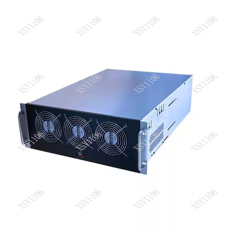 8 Gpu 4U Server Chassis - 6/8 Kaart 4U ATX Industrieel Besturingschassis