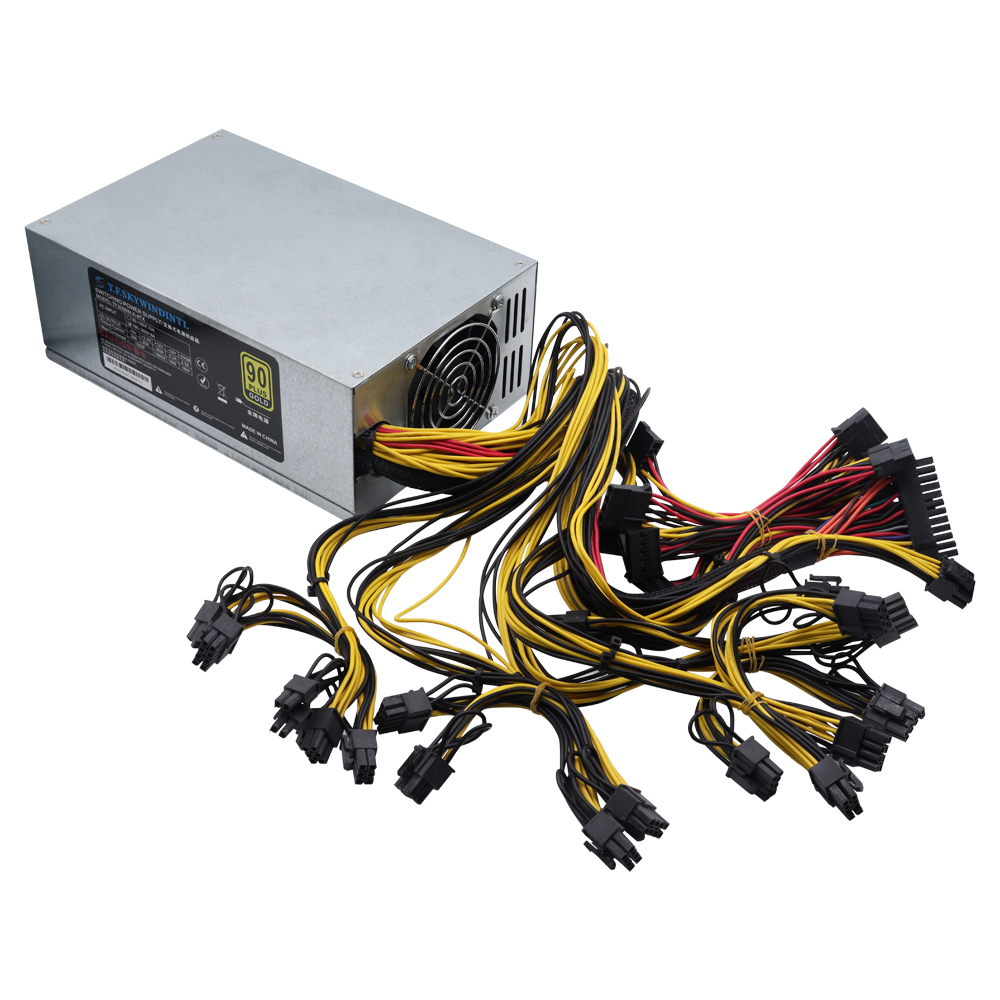 2000W Atx Mining Power Supply - 2000W Mining PSU ATX voeding 16
