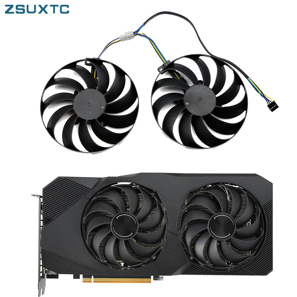 Rx 5700 Xt 8Gb Video Card - 95Mm T129215su Grafische Kaart Koeler Ventilator