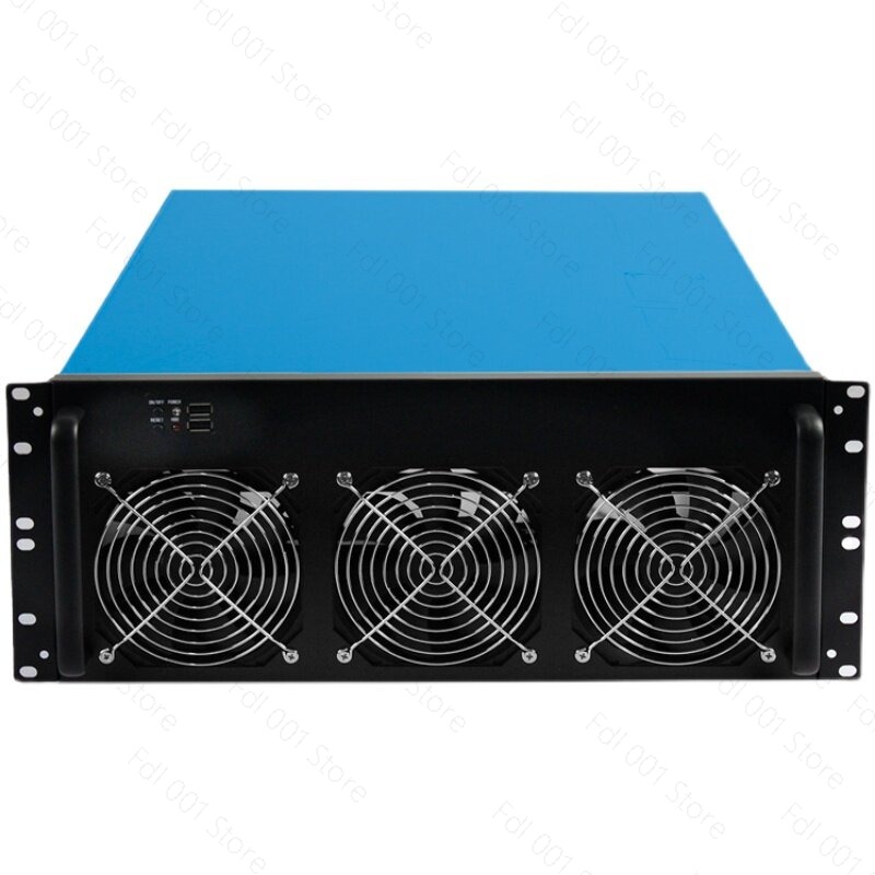 8 Gpu 4U Server Chassis - 4U multi-grafische kaart chassis 6/8 grafische