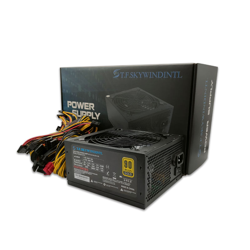 2000W Atx Mining Power Supply - T.F.SKYWINDINL 2000W ATX PC-voeding voor computermijnbouw