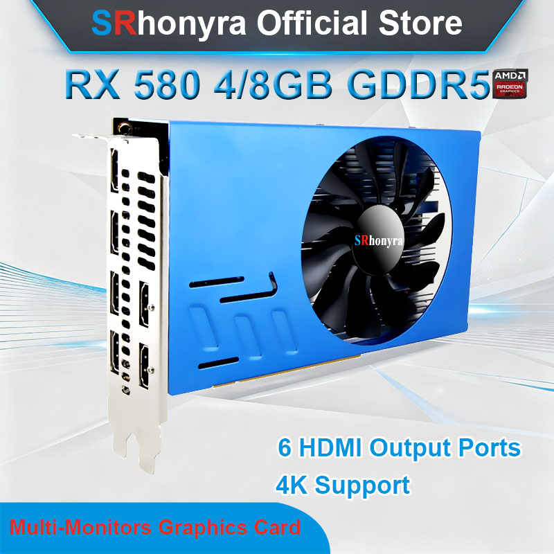 SRhonyra AMD RX580 4/8GB Grafi - Rx 580 8Gb 2048Sp Gpu recensie en prijs