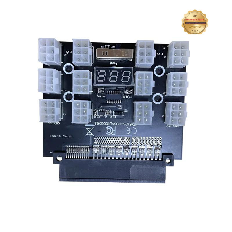 YD PCI-E 12V 50-pins naar ATX  - 2400W Server Psu Breakout Board recensie en prijs