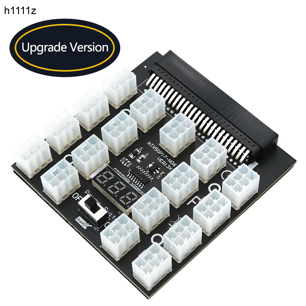 Pci-E 12V 50Pin Naar Atx 17 X  - 2000W Atx Mining Power Supply recensie en prijs