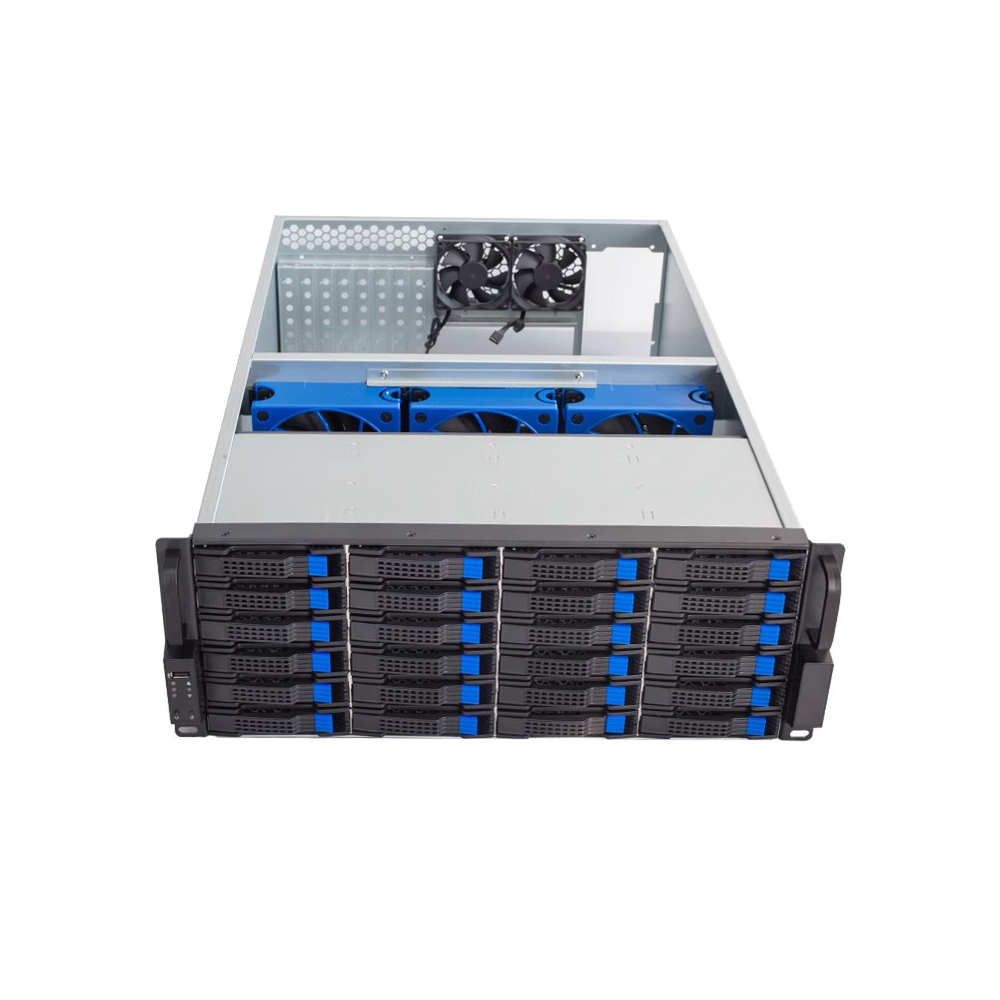 4U 24-bays serverkast, 19 inch - 8 Gpu 4U Server Chassis recensie en prijs