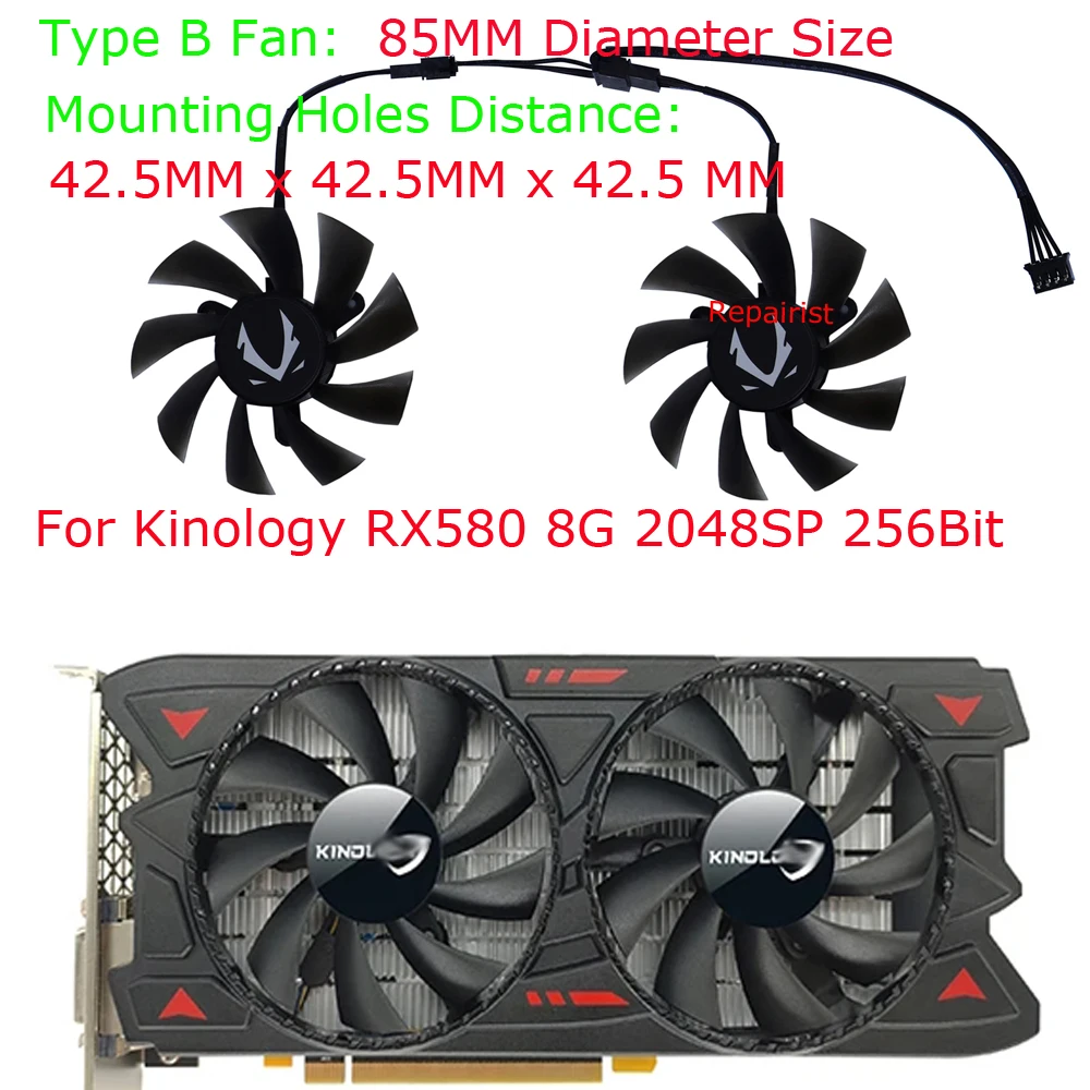 2 stks/set, XY-D09015B, grafis - Rx 580 8Gb 2048Sp Gpu recensie en prijs