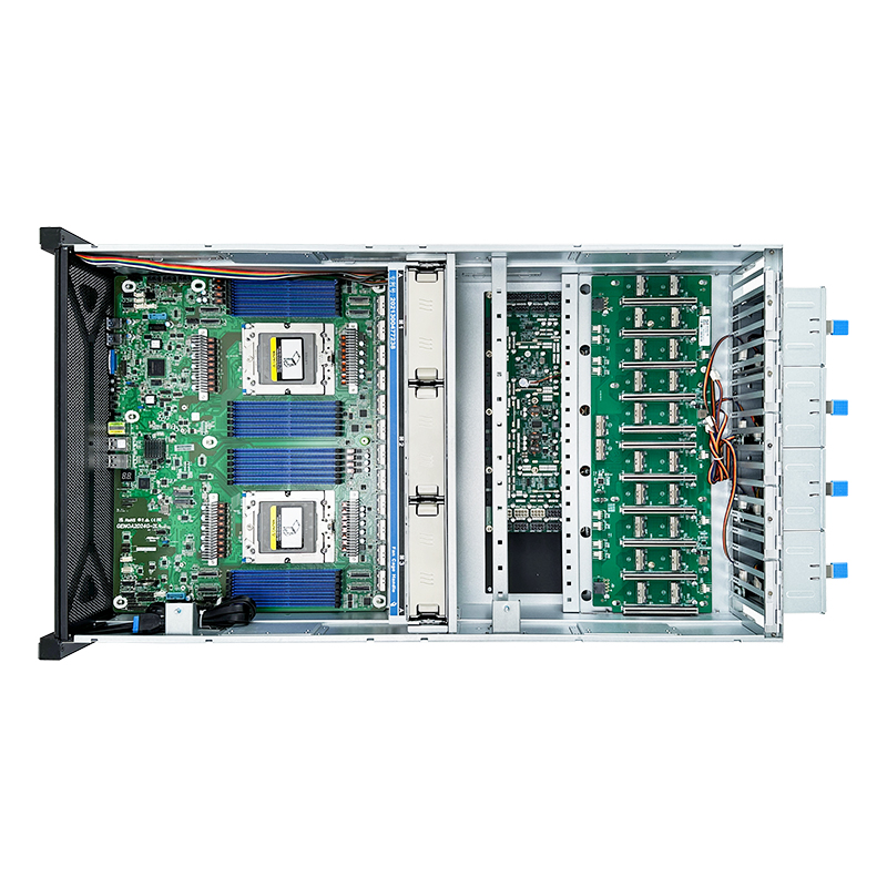 Hoogwaardig 4U aluminium GPU s - 8 Gpu 4U Server Chassis recensie en prijs