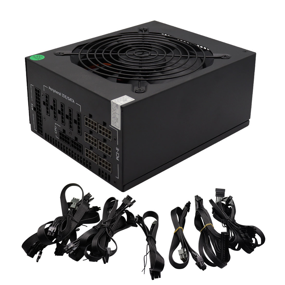 Volledige Moduler Atx Pc Voedi - 2000W Atx Mining Power Supply recensie en prijs