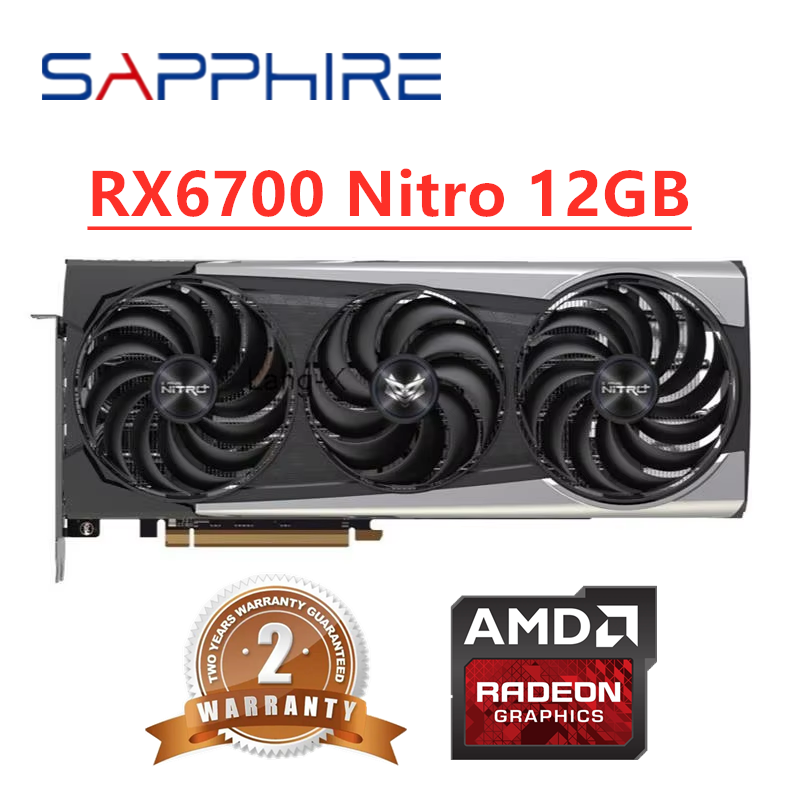 GPU Sapphire RX 6700 XT 6700XT - Rx 6700 Xt 12Gb Graphics Card recensie en prijs