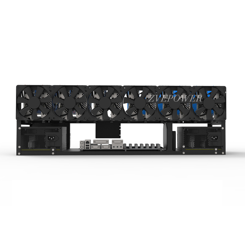Maatwerk Ondersteuning Compute - 12 Gpu Open Air Frame Case recensie en prijs