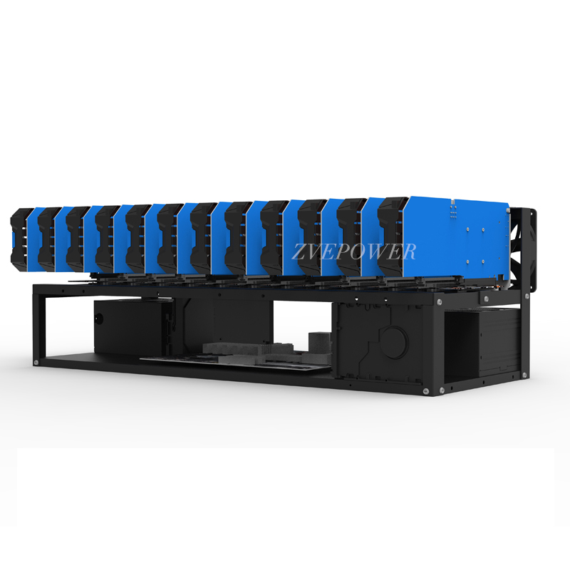 Maatwerk Ondersteuning Compute - 12 Gpu Open Air Frame Case recensie en prijs