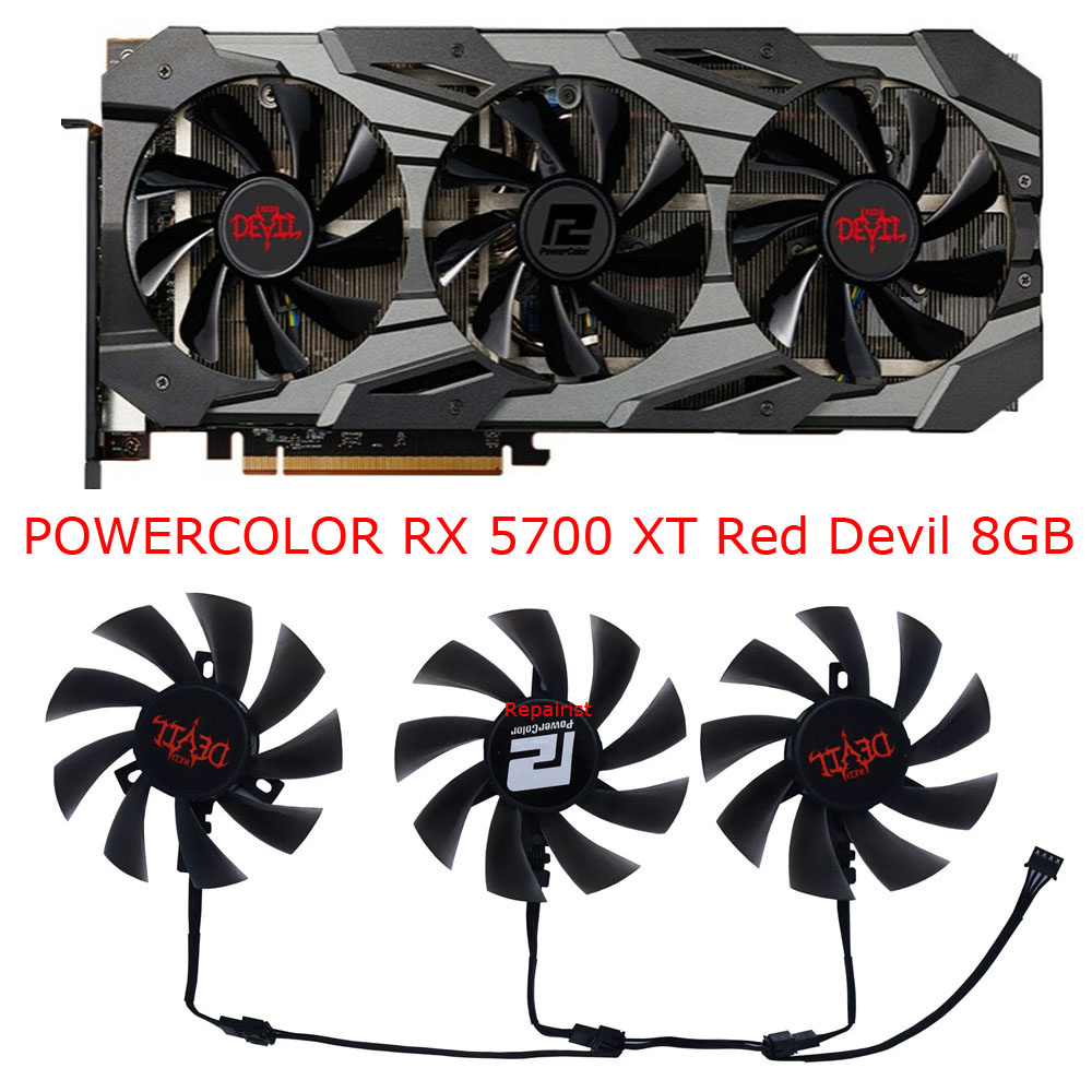 3 stks/set, DIY T129215BU,GPU  - Rx 5700 Xt 8Gb Video Card recensie en prijs