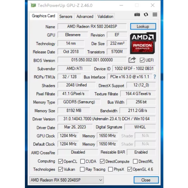 Hongyi DIY Grafische Kaart RX  - Rx 580 8Gb 2048Sp Gpu recensie en prijs