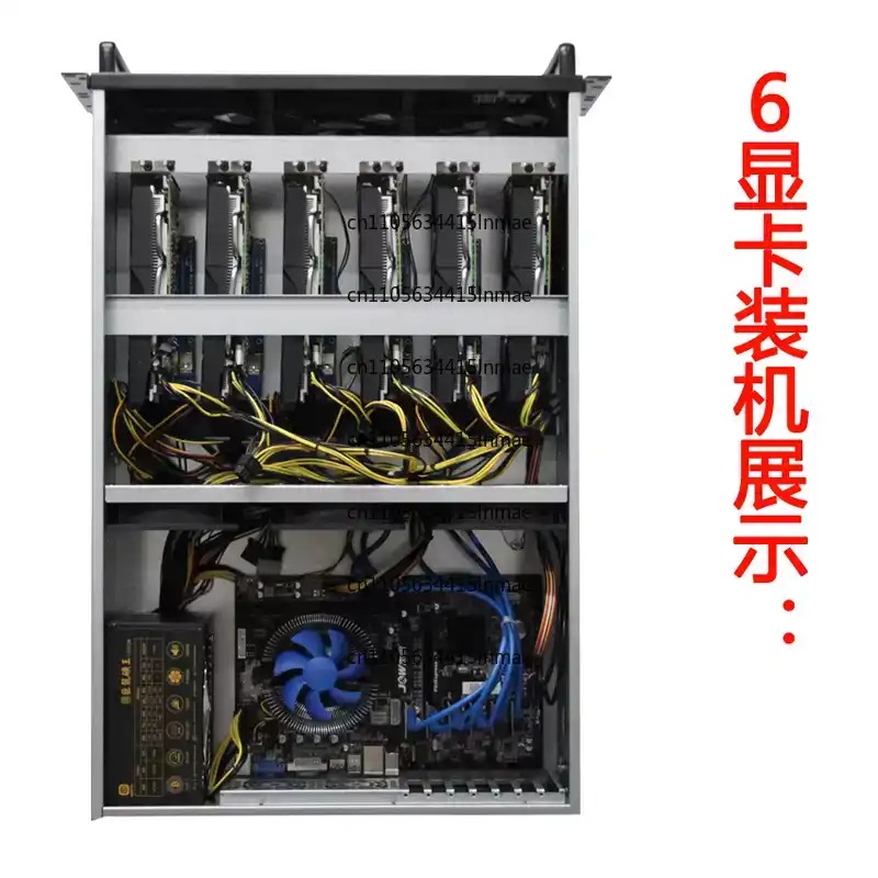 Controlecomputer Gewelddadige  - 8 Gpu 4U Server Chassis recensie en prijs
