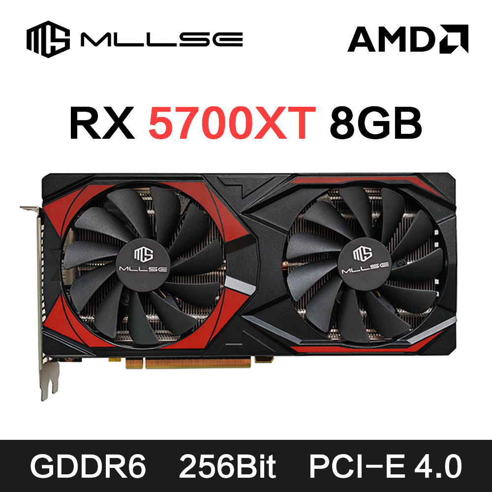 MLLSE AMD RX5700 XT 8GB Grafis - Rx 5700 Xt 8Gb Video Card recensie en prijs