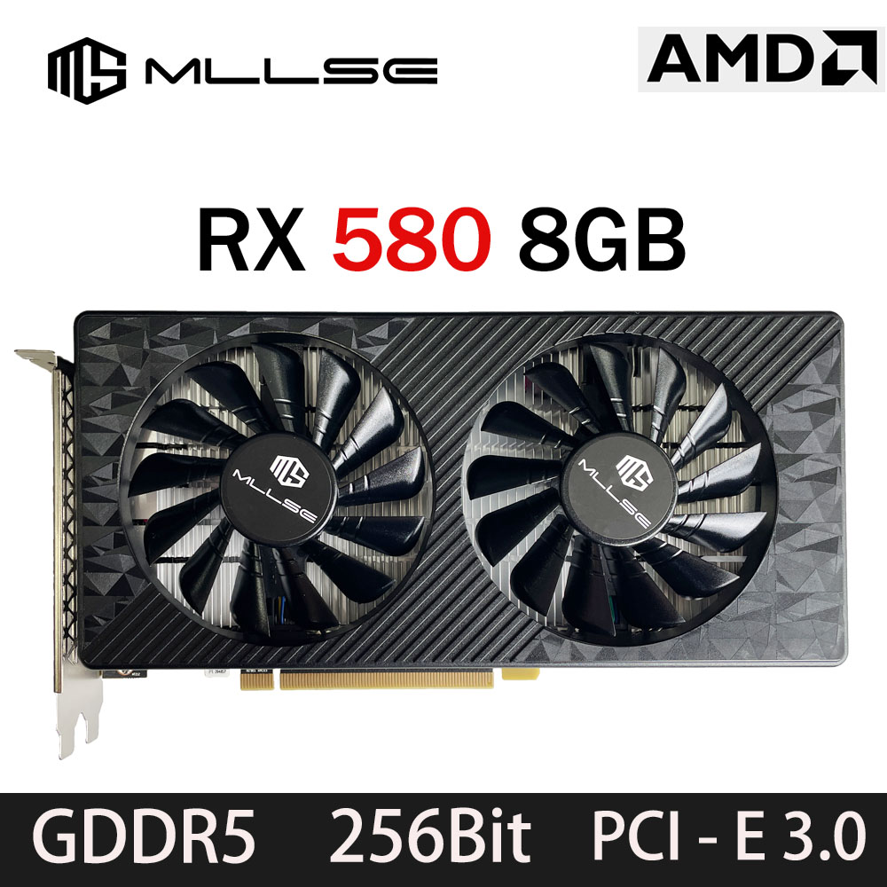 MLLSE AMD RX 580 8GB 2048SP Ga - Rx 580 8Gb 2048Sp Gpu recensie en prijs