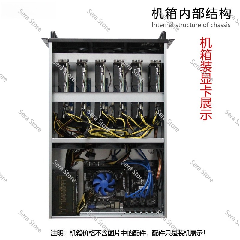 4U Multi-Grafische Kaart Chass - 8 Gpu 4U Server Chassis recensie en prijs